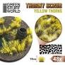 Thorny Scrub 14mm - Yellow Thorns - green stuff world 48x